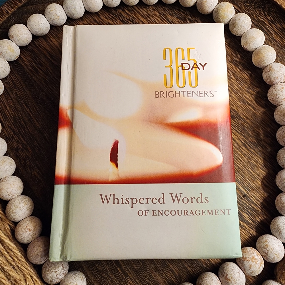 Whispered Words of Encouragement Book & Faith Sign